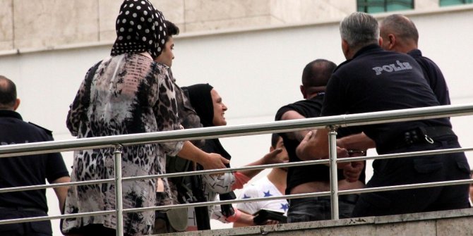 Samsun Adliyesinde duruşma öncesi silahlı kavga: 1 yaralı