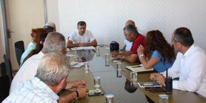 Başkan Yemenici istişare toplantısı gerçekleştirdi