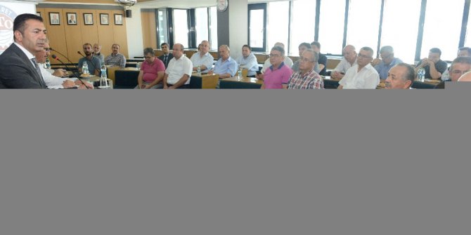 DTO Başkanı Erdoğan: "7 aylık dönemde DTO’ya bin 343 firma kayıt yaptırdı, firma sayısı geçen aya oranla yüzde 60 oranında arttı"