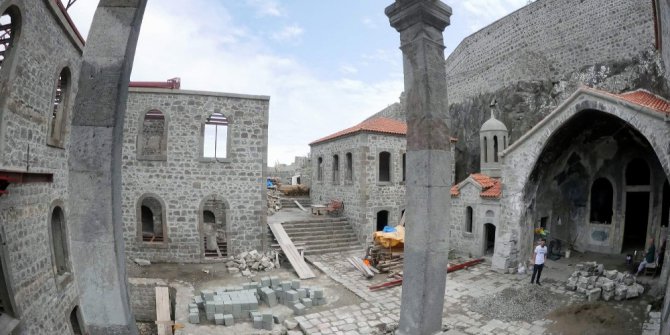 Kızlar Manastırı restorasyonu tamamlanma aşamasına geldi
