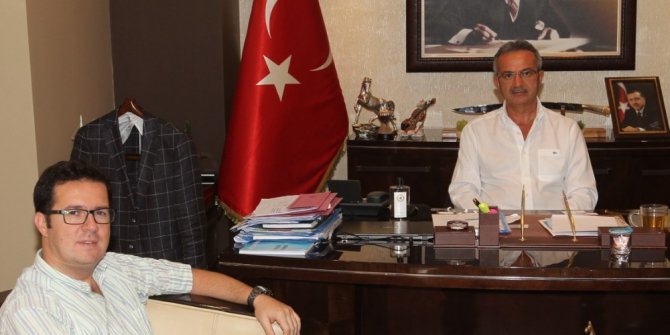 PTT Müdür’ü ve Başhekim Başkan Köşker’i ziyaret etti