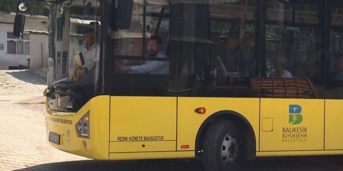 Sındırgı’da Toplu taşıma aracı hizmete girdi