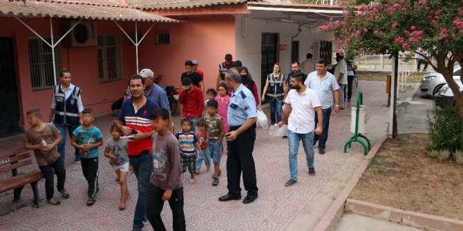 Suriyeli dilencilere operasyon: 64 gözaltı