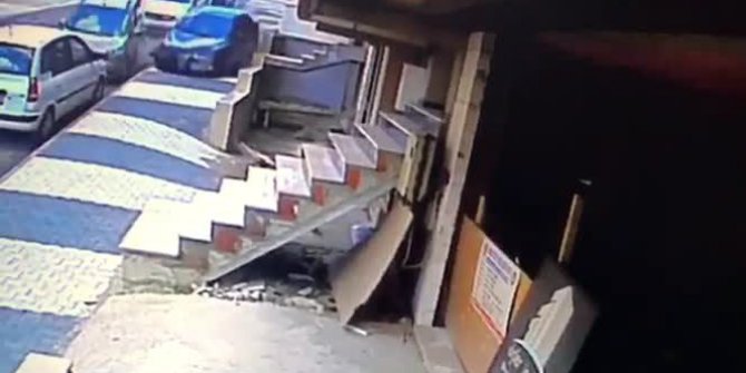 Maltepe’de faciadan dönülen anlar kamerada