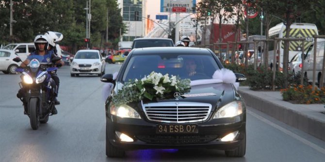 Ömer Halisdemir’in yeğenine makam arabası jesti