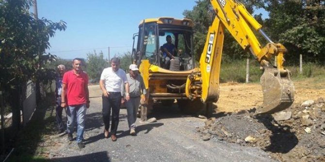 Doğancılar’da doğalgaz kazısı başladı