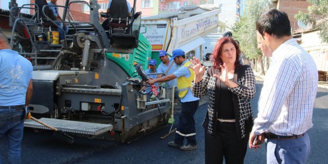 Başkan Çerçioğlu, Nazilli’deki yol çalışmalarını yerinde inceledi