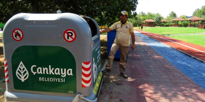 Çankaya’da tüm semtlere yeni çöp sistemi