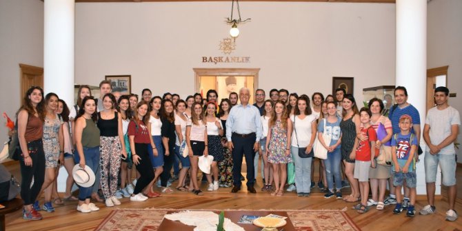 Geleceğin şehir plancıları Başkan Gürün ile bir araya geldi