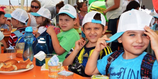 Minikler tarımla buluştu