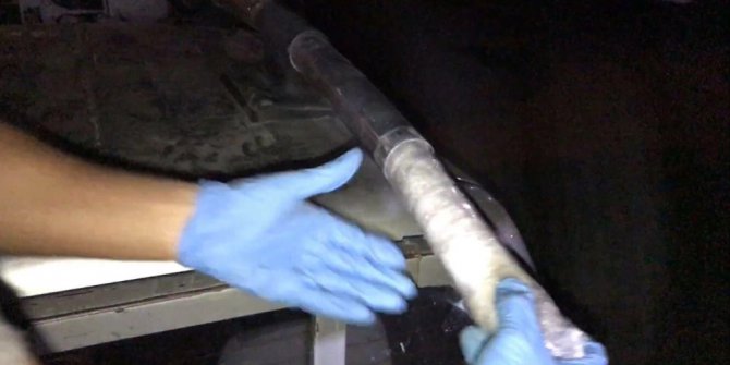 Polisi şaşırtan uyuşturucu sevkiyatı