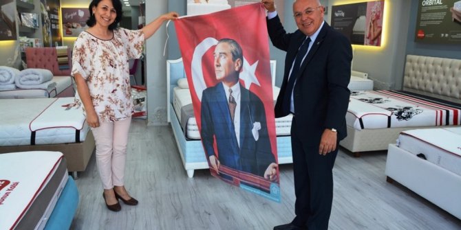 Süleymanpaşa bayraklarla rengarenk donanıyor