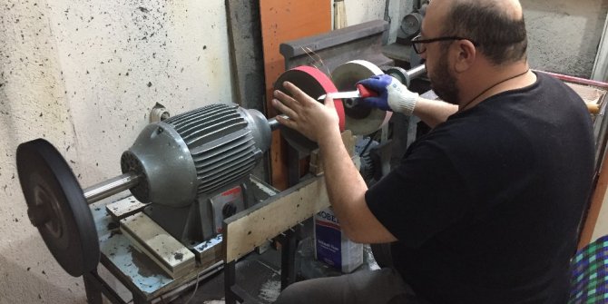 Bıçak ustalarının Kurban Bayramı mesaisi başladı