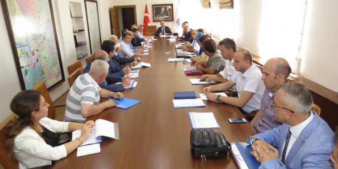 Çorum’da uyuşturucu ile mücadele kontrol kurulu toplandı