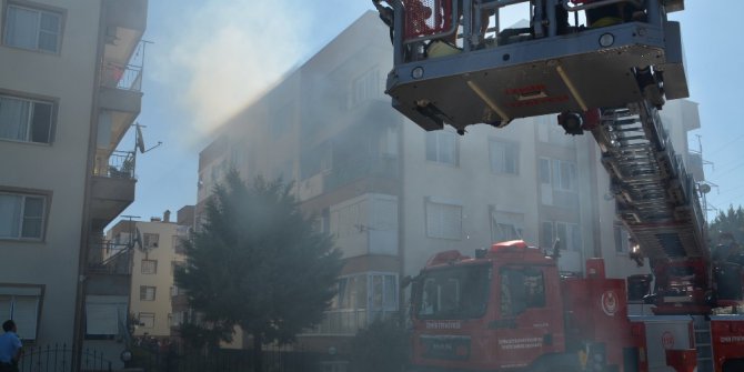 Aliağa’da yangın dehşeti