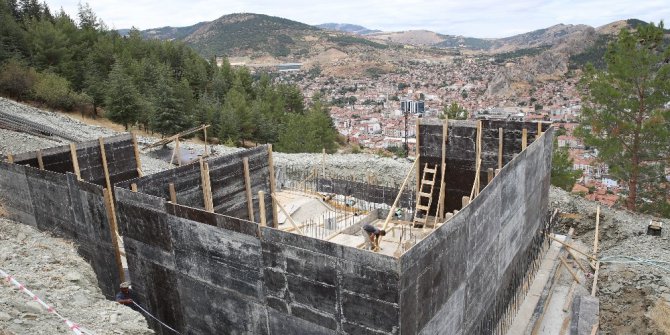 Tokat’a 300 tonluk yeni su deposu