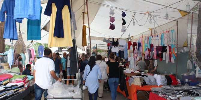 Tarihi Çardak panayırına yoğun ilgi