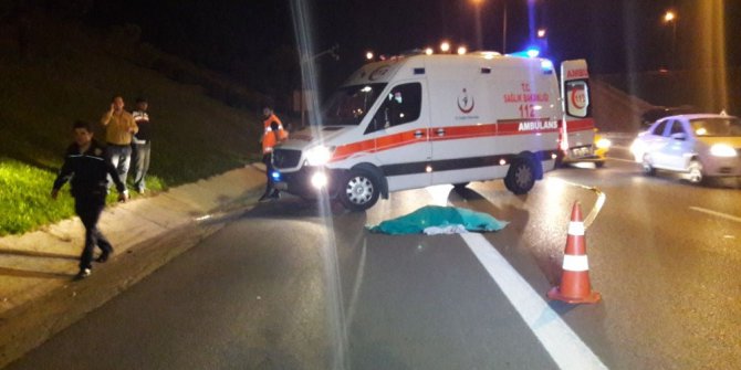 Patlayan Lastiğini Değiştirmek İsterken Canından Oldu