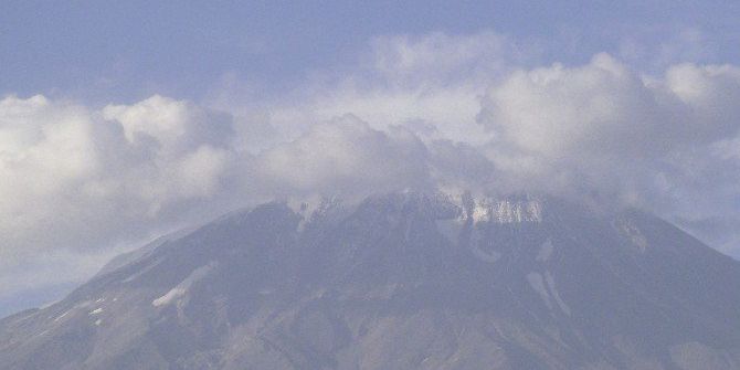 Ağrı Dağı Beyaza Büründü