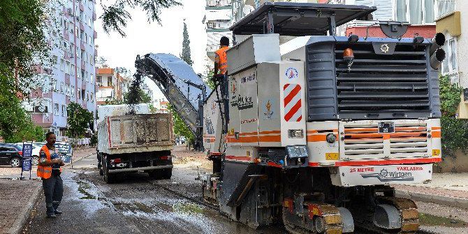Güvenlik Mahallesi’nde Asfalt Çalışması Başladı