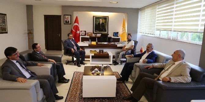 Milletvekili Şahin Rektör Kızılay’ı Ziyaret Etti