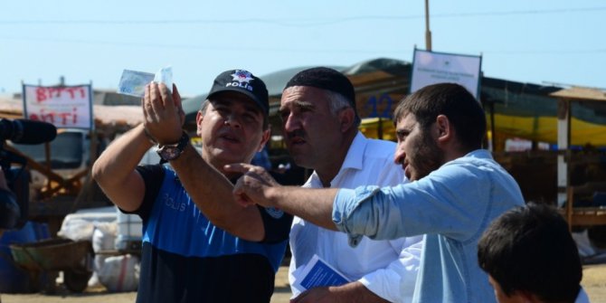 Bursa polisinden hayvan satıcılarına sahte para uyarısı