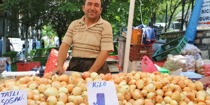 Bayram öncesi soğan ve sarımsak satışları arttı