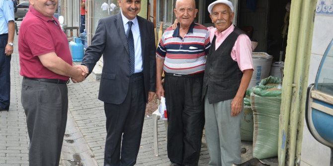 Vali Koçak’ın Ziyaretleri Çineli Esnafları Memnun Etti