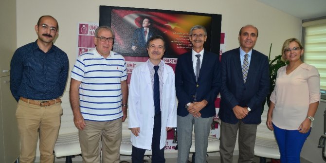 Özel Ümit’e spora destek teşekkürü