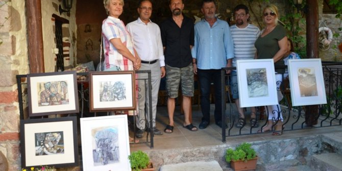 Kültür ve Sanat kenti; Küçükköy’de sergi açılışları