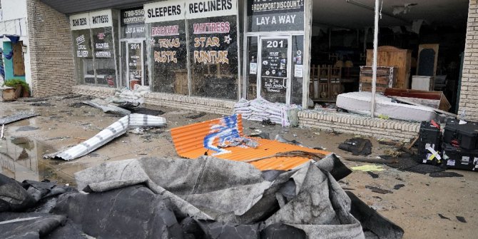ABD’de kasırga: Houston’da 1 kişi öldü