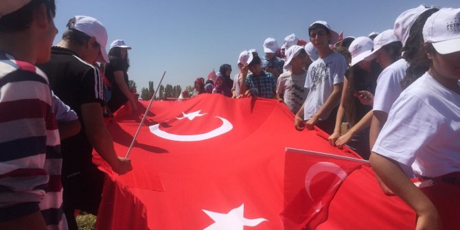 Devlet korumasındaki çocuklar Malazgirt Zafer’i etkinliklerine katıldı