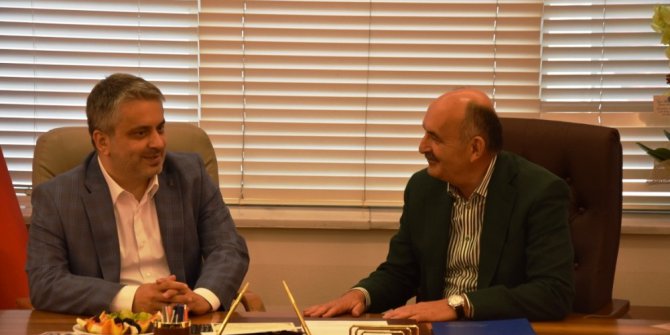 Müezzinoğlu ve Altepe’den Salman’a hayırlı olsun ziyareti