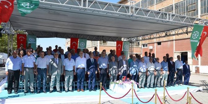 Malatya Şeker Fabrikası’nda pancar alım ve şeker üretim kampanyası başladı