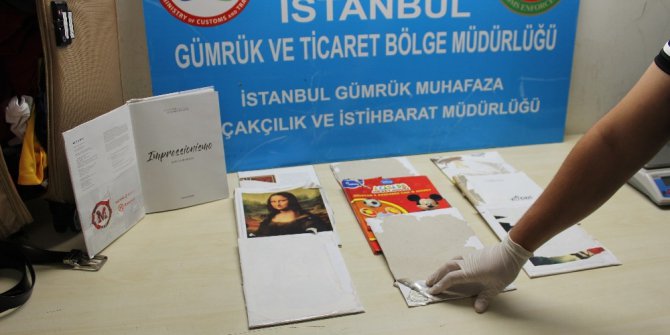 Atatürk Havalimanında değeri 575 bin TL olan 2 kilo 304 gram kokain ele geçirildi