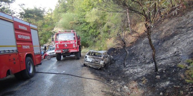 Manisa’da orman yangını