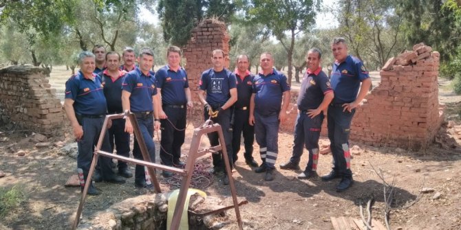 Aydın Büyükşehir İtfaiyesi ’Kuyu Vakalarına karşı hazırlıklarını tamamladı