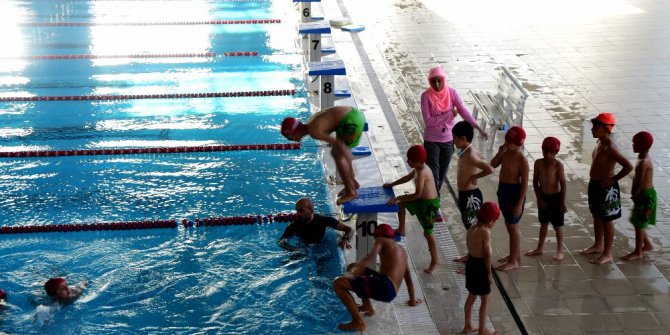 Yaz spor okullarına yoğun ilgi