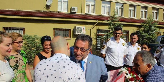 Başkan Saka görevinin başında