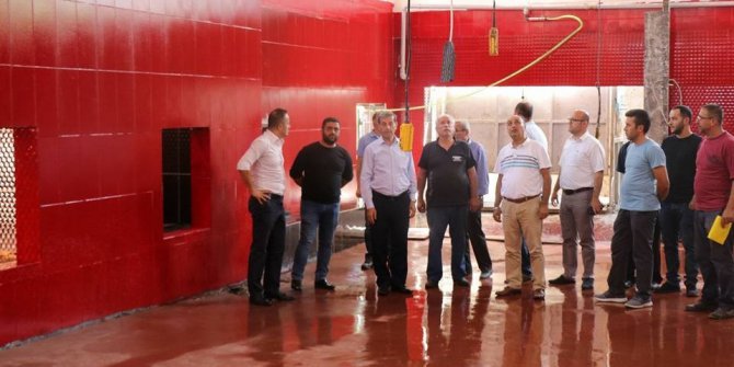 Simav Belediye mezbahası kurban bayramına hazırlanıyor