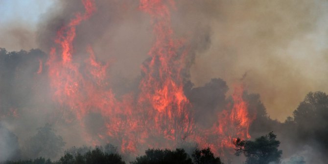 Reklam tabelası yangını şüphelileri serbest