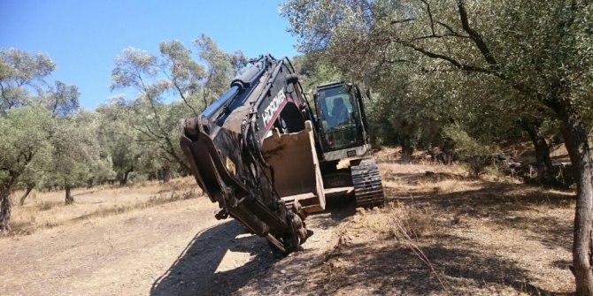 Milas’ta kaçak kazıya 2 tutuklama