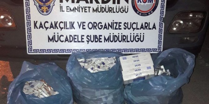 Mardin emniyeti kaçakçılara göz açtırmıyor