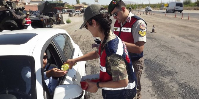 Jandarmadan, ‘şeker’ tadında droneli denetim