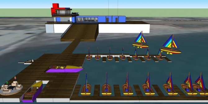 Kozlu’ya Karadeniz’in en büyük su sporları tesisi