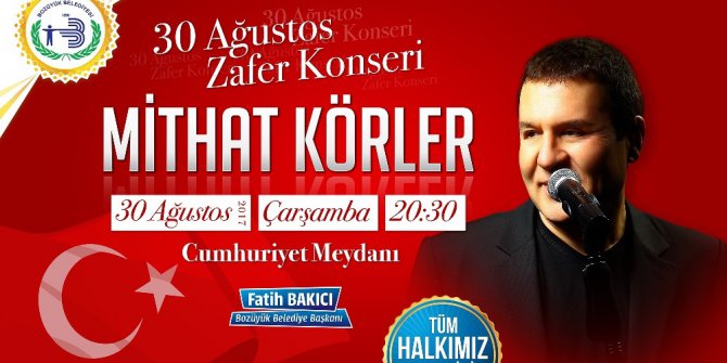 Bozüyük Belediyesi’nden konser