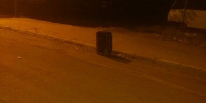 Adıyaman’da şüpheli valiz paniği