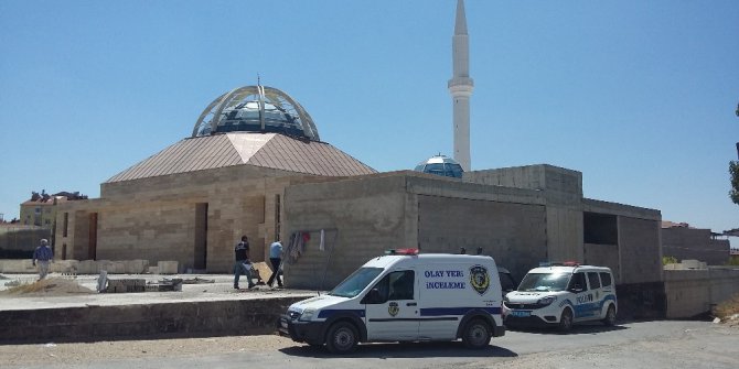 Cami inşaatında iş kazası: 1 yaralı