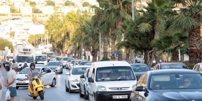 Bodrum’a 3 günde 531 uçak indi, trafik durma noktasına geldi