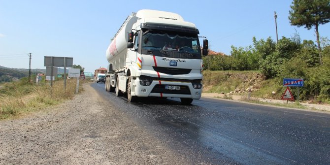 Ereğli-Devrek Karayolu’nda sürücülerin ‘zift’ çilesi